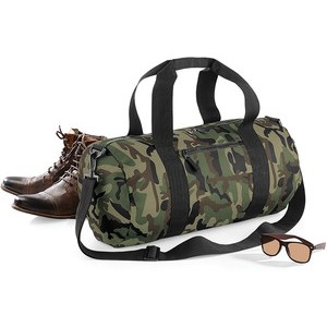 BG173 Camouflage Barrel Bag