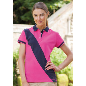 FR213 Polo Stripe Women