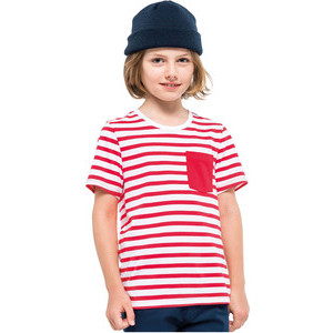 K379 Kids' Striped T-Shirt