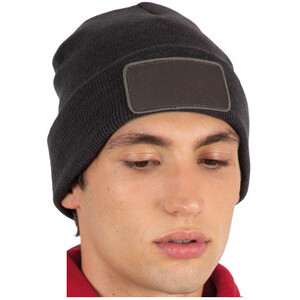 KP891 Beanie with patch and Thinsulate