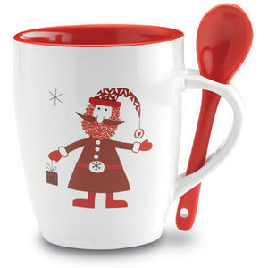 MCX1304 Christmas Cup With Teaspoon