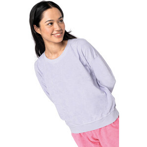 NS413 Ecofriendly Woman Oversize Terry Towel Sweatshirt