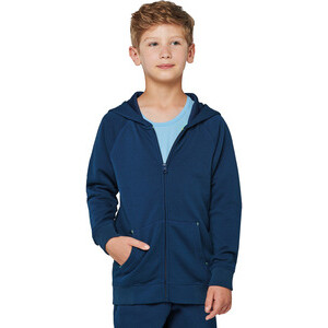 PA386 Kids zipped fleece hoodie