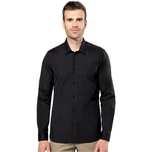 PK504 Men's long-sleeved poplin shirt