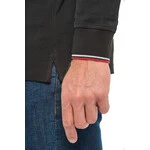K280 Men’s long-sleeved piqué knit polo shirt Thumbnail Image