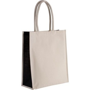 KI0253 Shopper In Juta E Cotone 23l