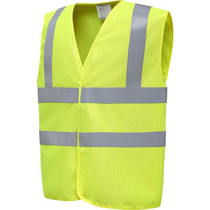 YHVW100ASFR Gilet Ignifugo Anti-Statico