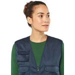WK609 Gilet multitasche foderato Thumbnail Image
